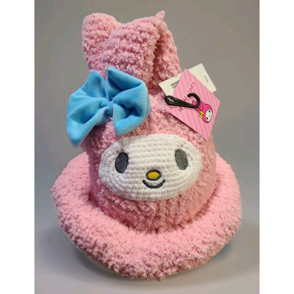 Sanrio My Melody Rolled Brim Beanie‎ Hat Pink NEW